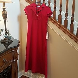 New Jody California red casual dress